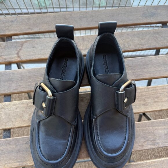 See by Chloé Black Willow Loafers size 37 (US 7) - Picture 2 of 9